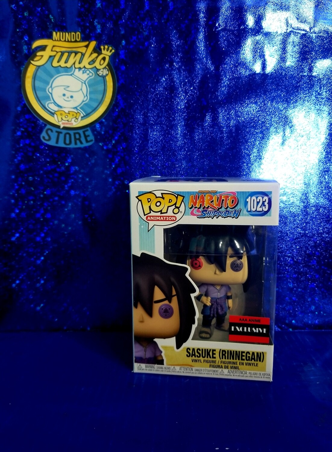 Funko Pop! Sasuke Uchiha with rinnegan