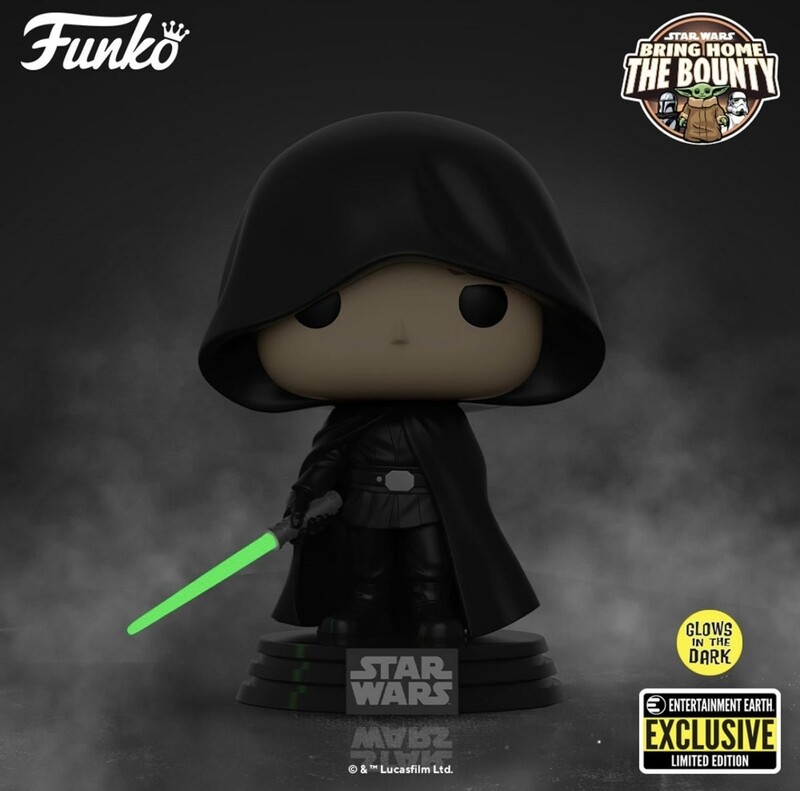 Funko Pop! Luke Skywalker Hooded GITD