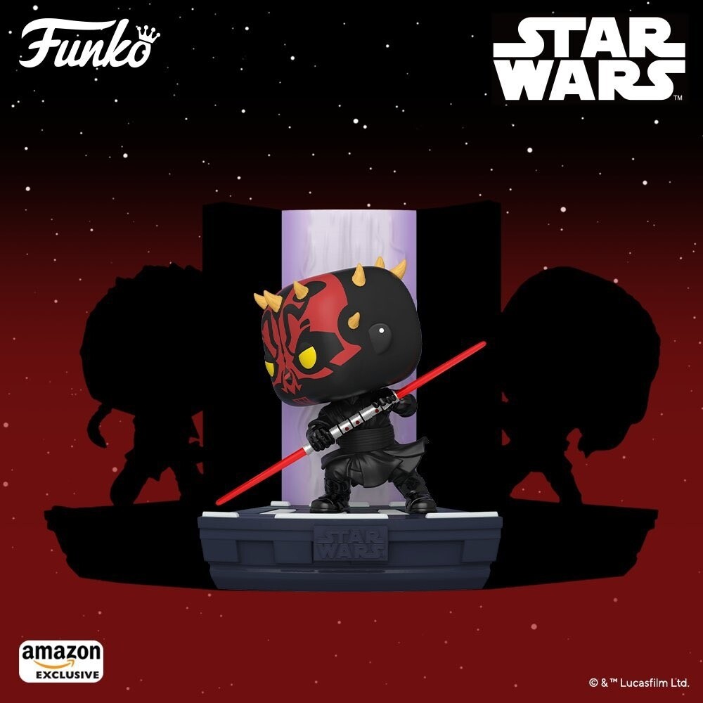 PRE ORDEN Funko Pop! Deluxe Star Wars Duel of the Fates (Darth Maul)