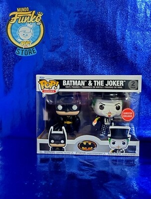 Funko pop! Batman and Joker 2Pack