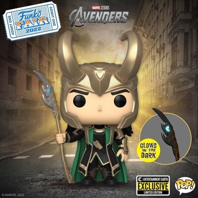 Funko Pop! Loki with Scepter