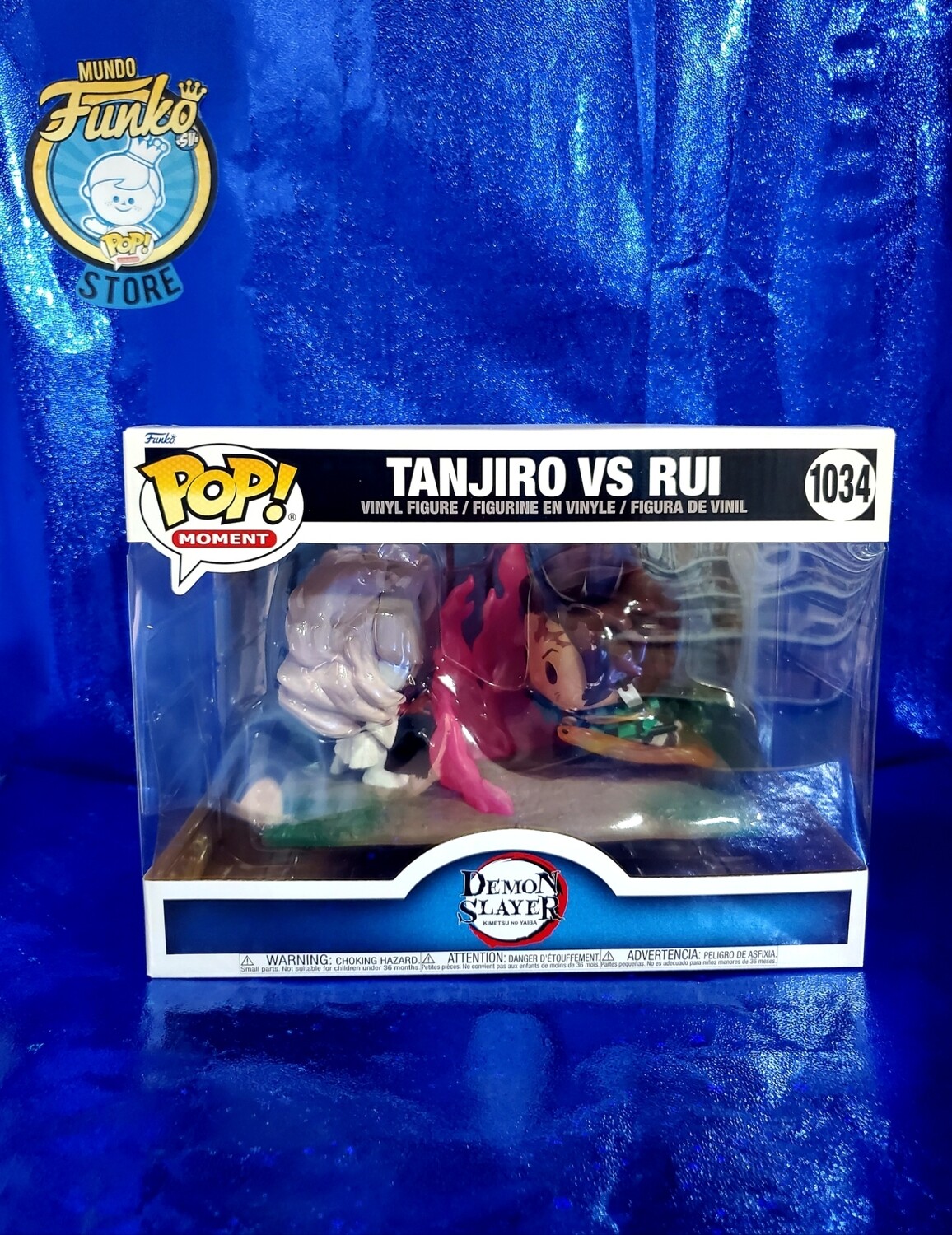 Funko Pop! Tanjiro vs Rui (Anime Moment)