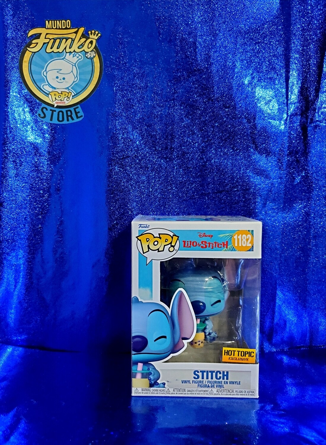 Funko pop! Stitch con Bubble Tea