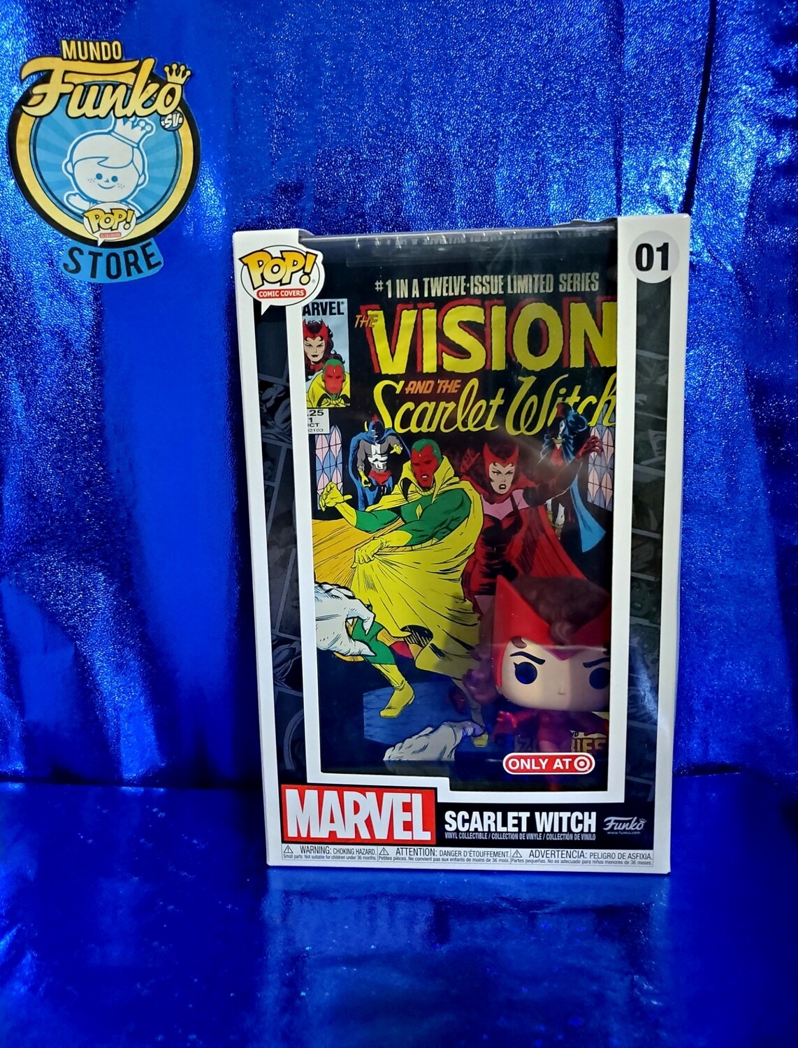 Funko pop! Scarlet Witch Comic Cover
