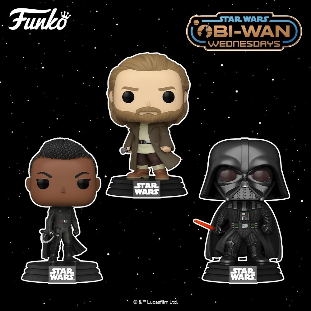 PRE ORDEN Funko Pop! Star Wars Obi Wan Kenobi Series wave 1