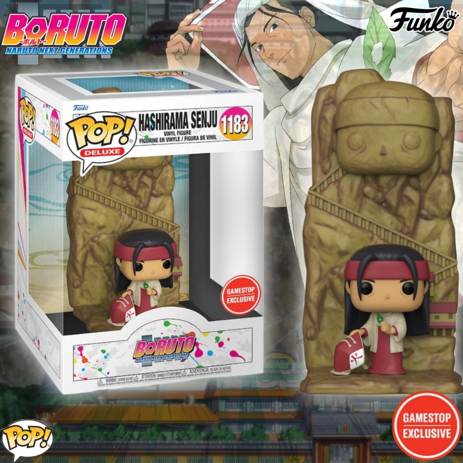 PRE ORDEN Funko Pop! Hashirama Senju (Hokage Assemble Exclusive)