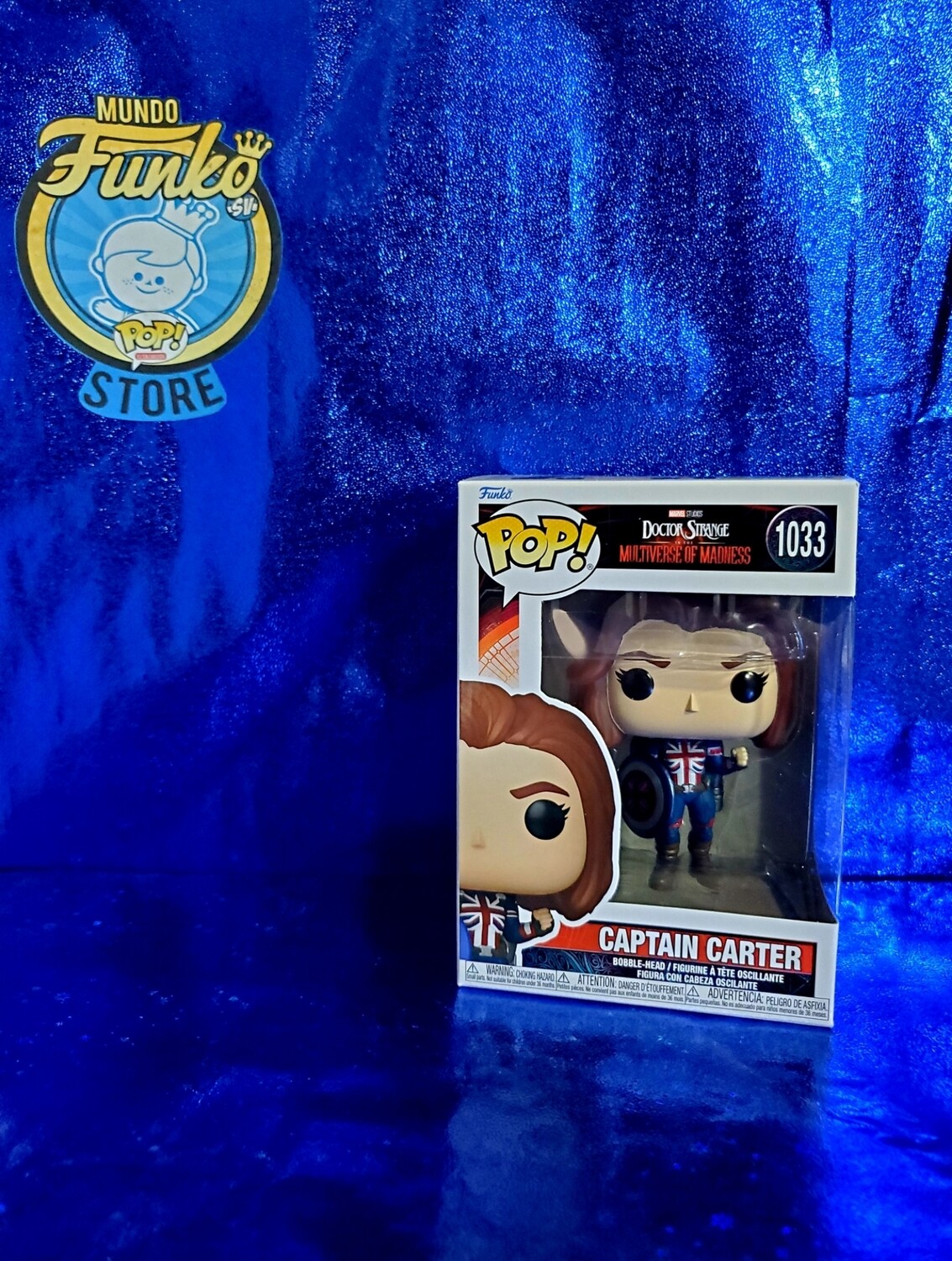 Funko pop! Capitana Carter