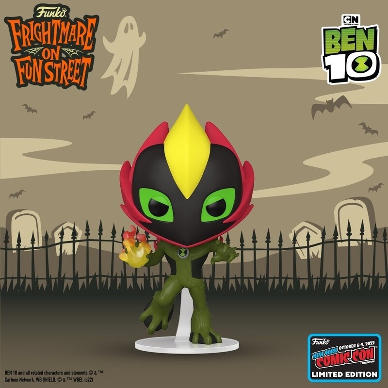 PRE ORDEN Funko Pop! SwampFire Ben 10 (NYCC 2022)