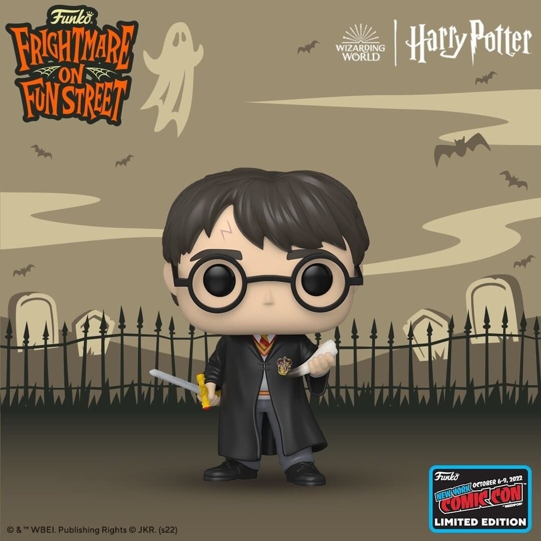 PRE ORDEN Funko Pop! Harry Potter with Gryffindor Sword and Basilisk Fang (NYCC 2022)