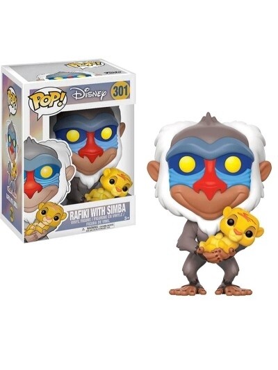 Funko Pop! Rafiki with Simba