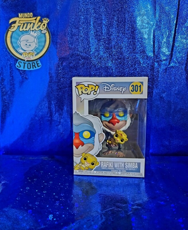 Funko Pop! Rafiki with Simba
