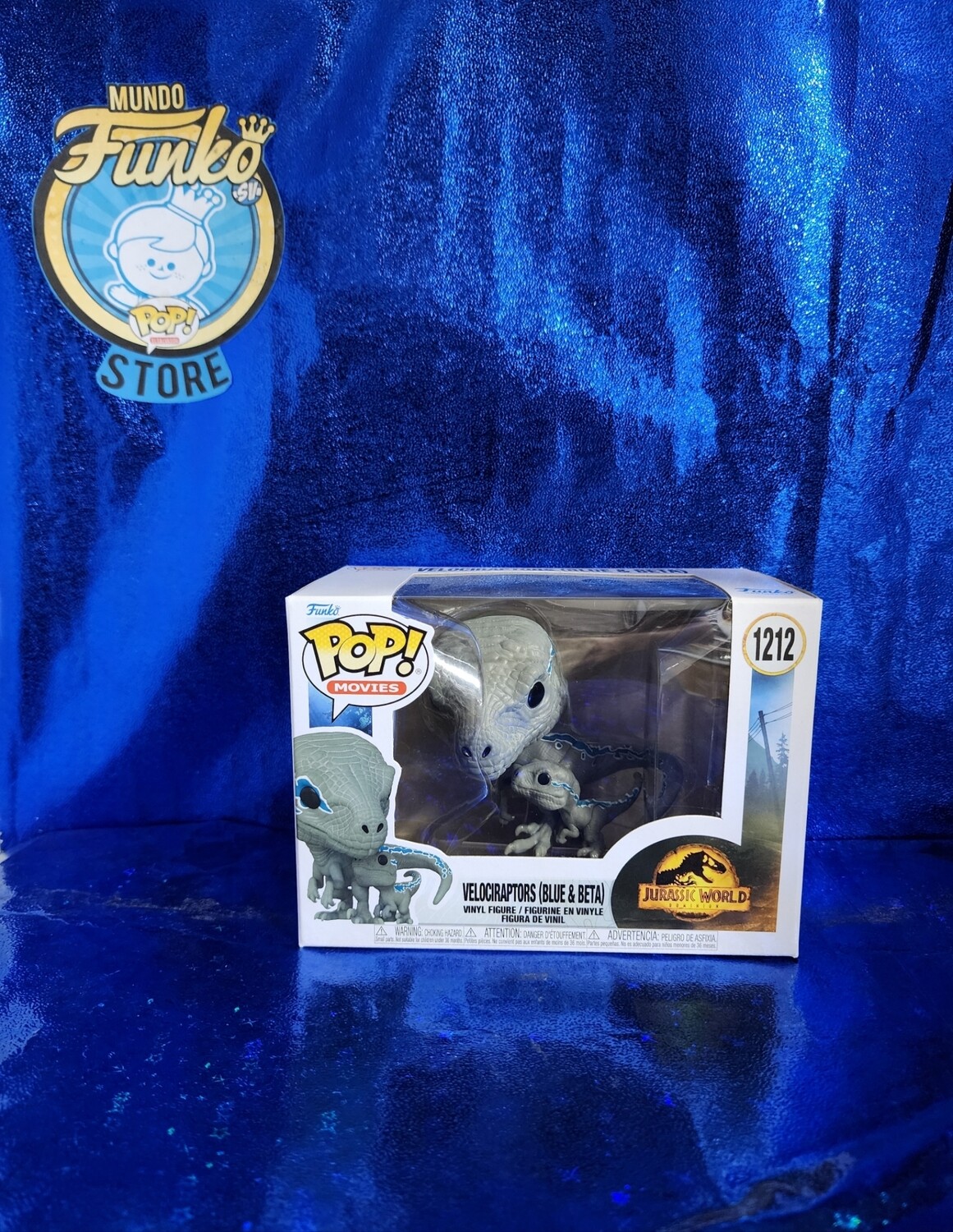 Funko Pop! Blue y Beta Jurrasic World