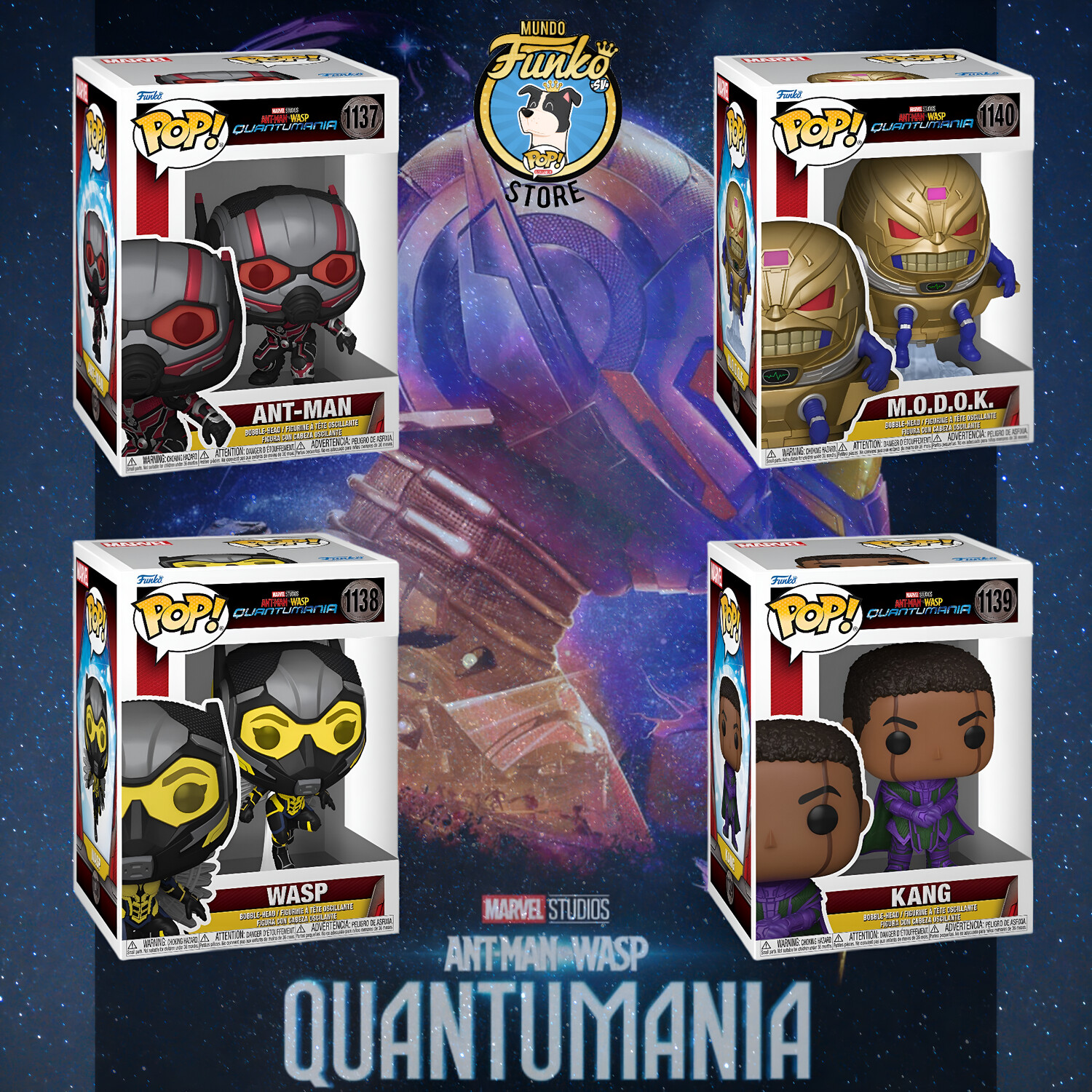 PRE-ORDEN Funko pop Ant-man Quantumania