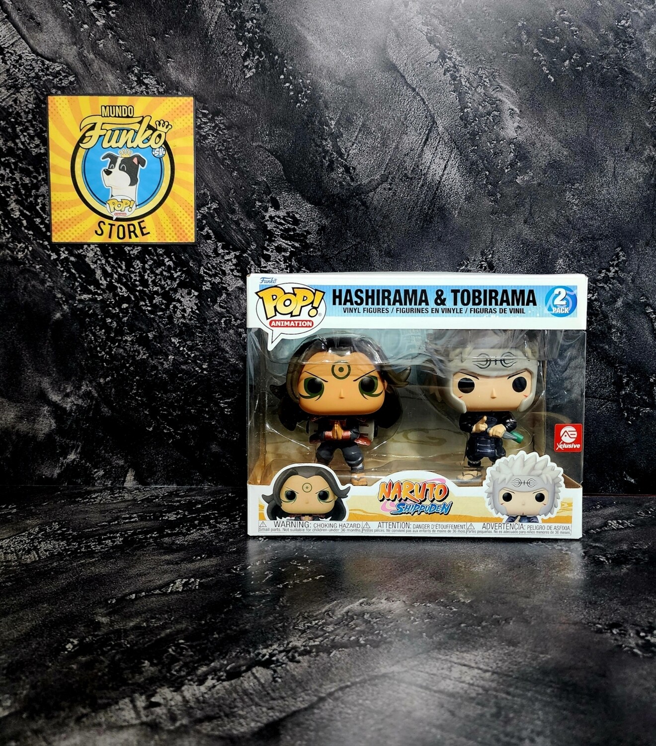 Funko Pop! Hashirama (Sage mode) and Tobirama Exclusive
