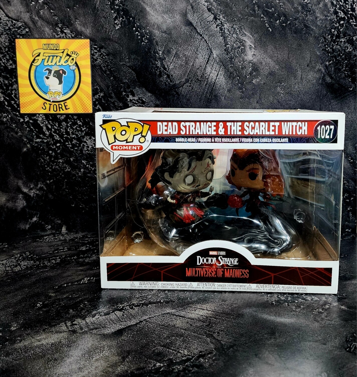 Funko pop! Moment Zombie Doctor Strange vs Scarlet Witch