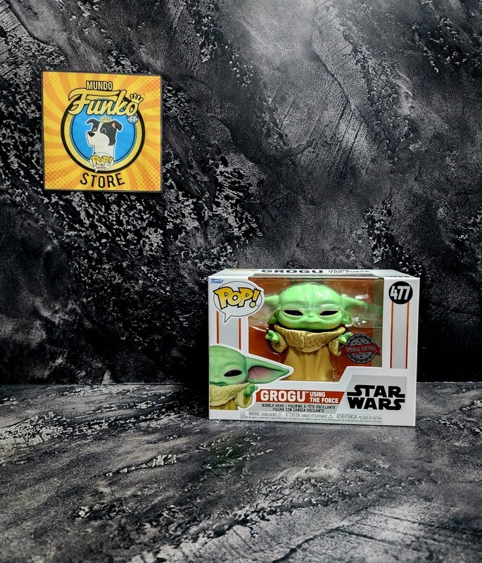 Funko pop! Grogu usando la fuerza