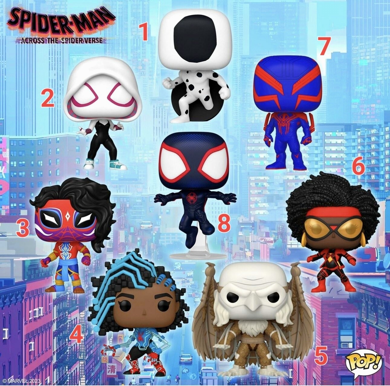 PRE-ORDEN Funko pop! spider-man across the spiderverse