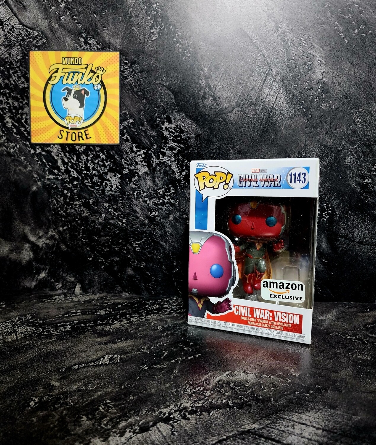 Funko Pop! Vision (Civil War) Deluxe