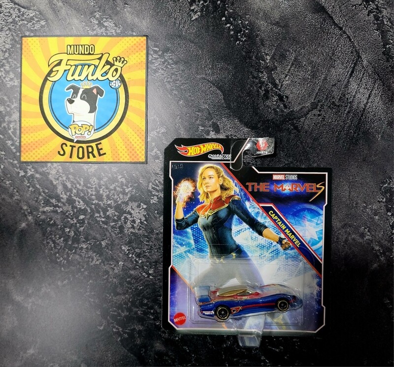 Carro Hot Wheels Capitana Marvel