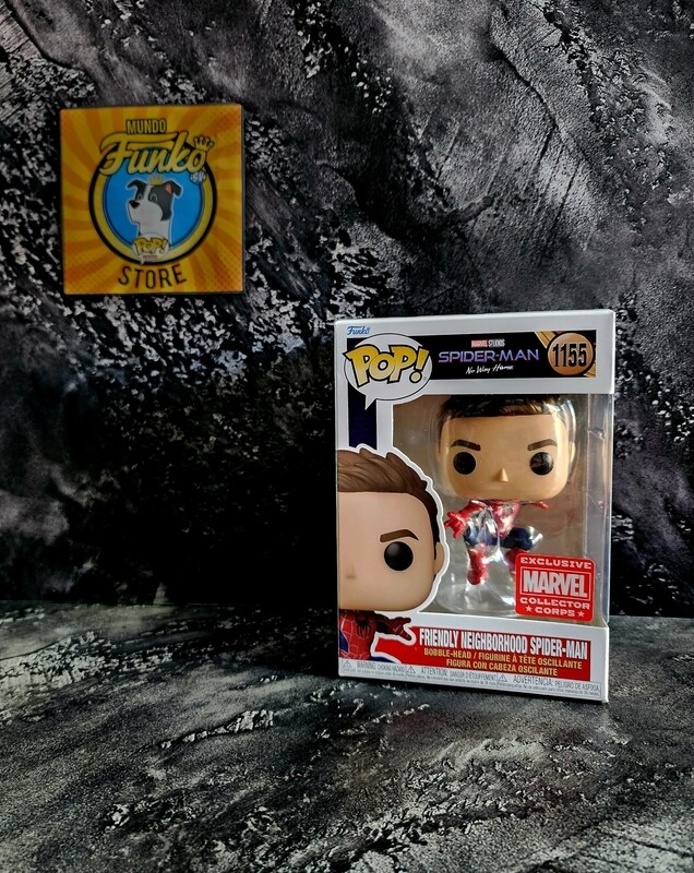 Funko pop! Spider-man Tobey sin máscara