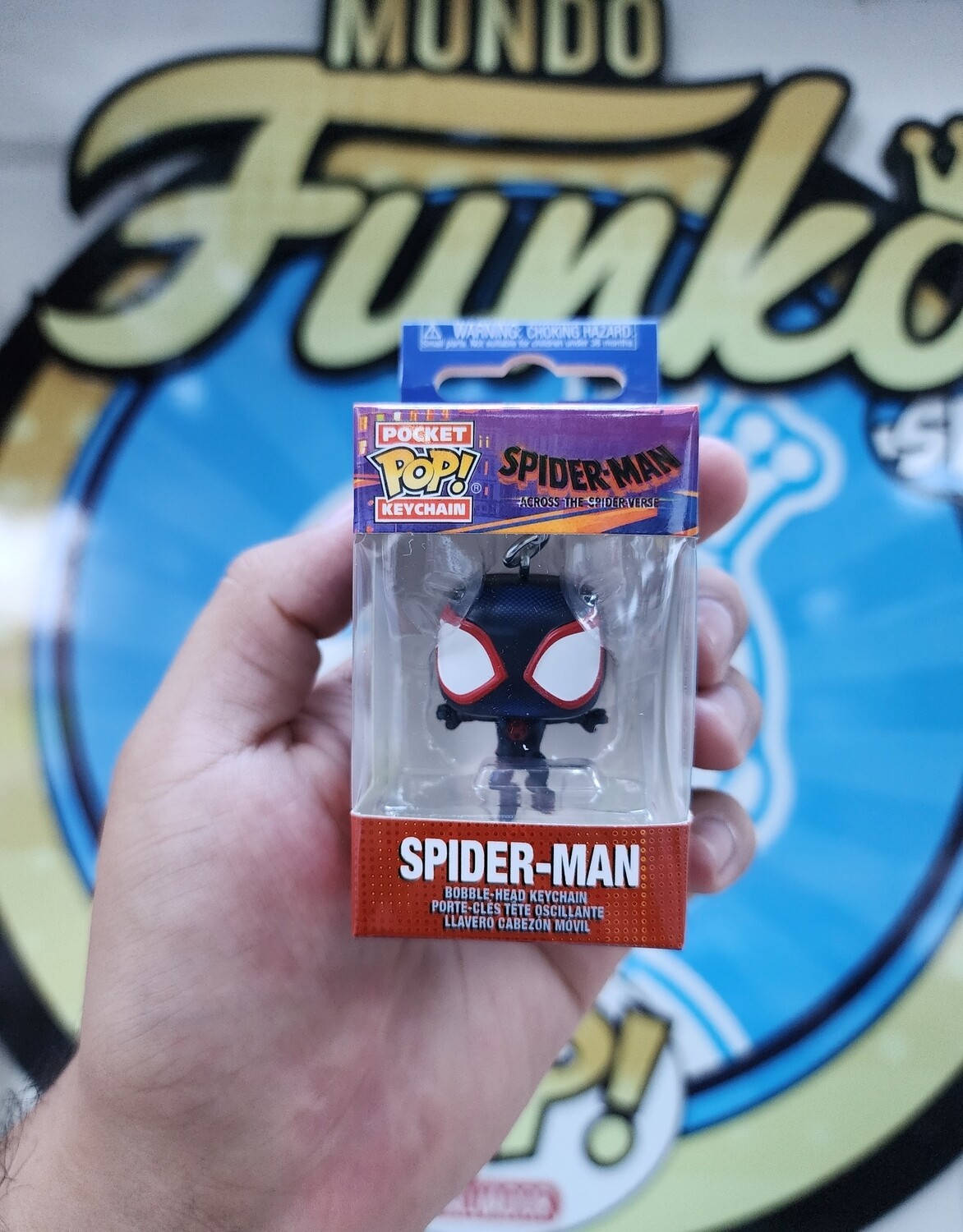 Funko llavero Spider-man Miles Morales