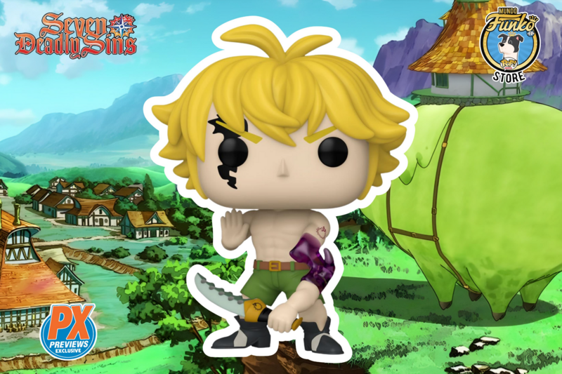 PRE-ORDEN Funko pop! Meliodas el Dragón 