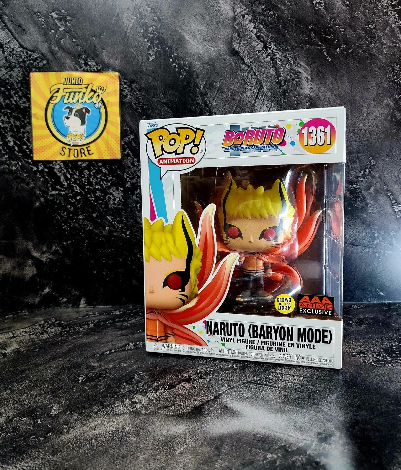 Funko Pop! Naruto Baryon GITD