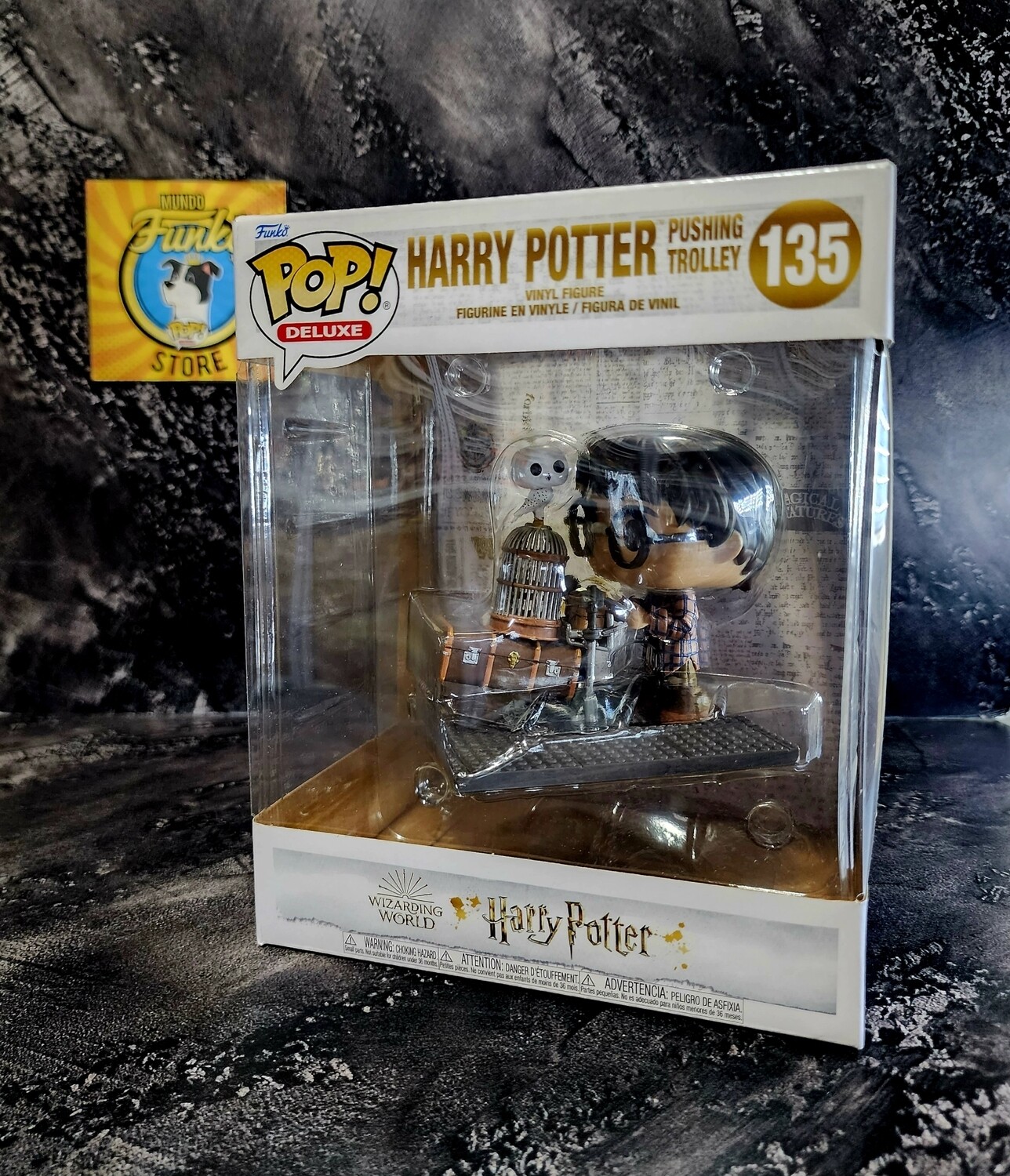 Funko pop! Harry Potter con carrito