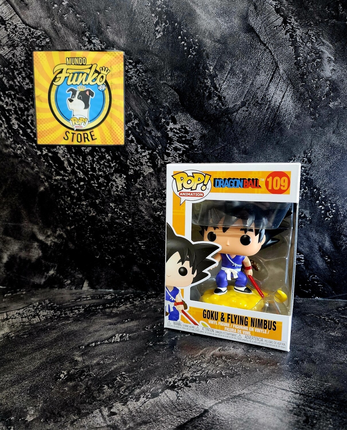 Funko pop! Goku sobre nube voladora