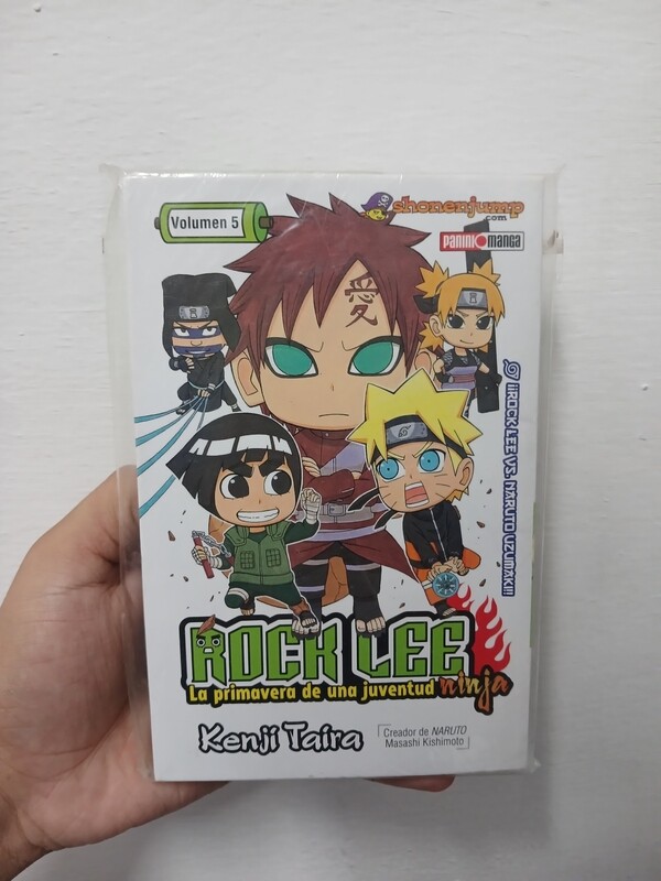 Manga Rock lee la primeravera de una juventud ninja 05