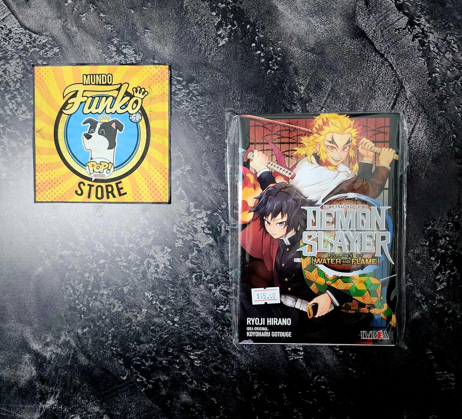 Manga demon slayer water and flame