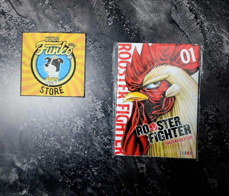 Manga rooster fighter 01