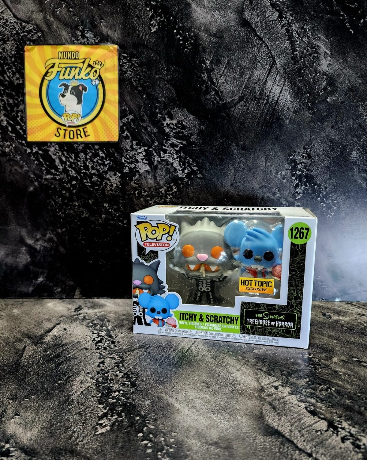 Funko Two pack Itch y scratchy