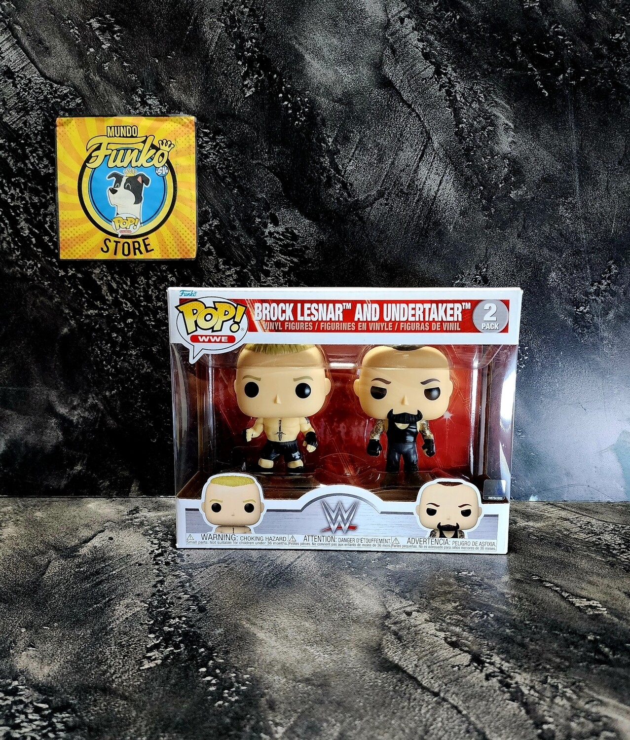 Funko pop! Brook Lesnar y Undertaker