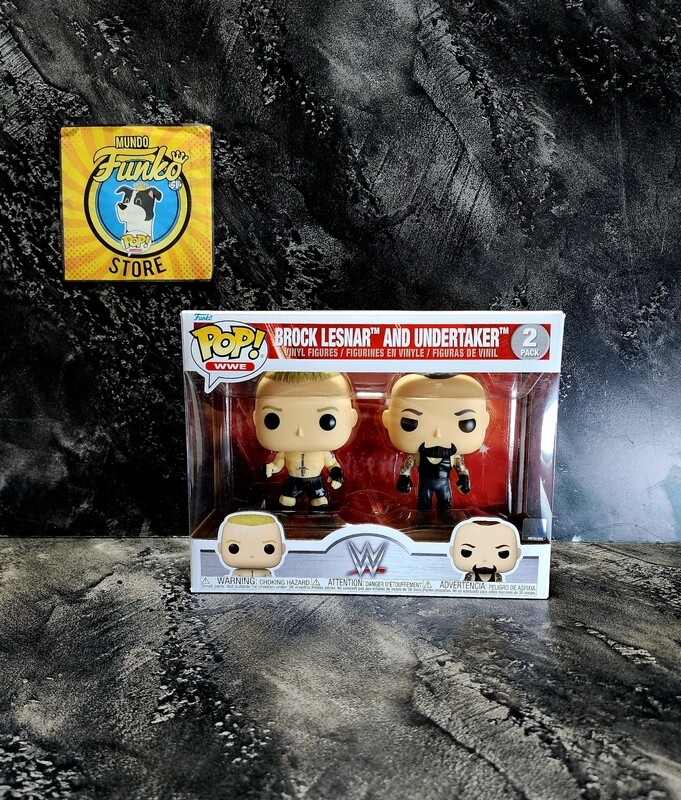 Funko pop! Brook Lesnar y Undertaker