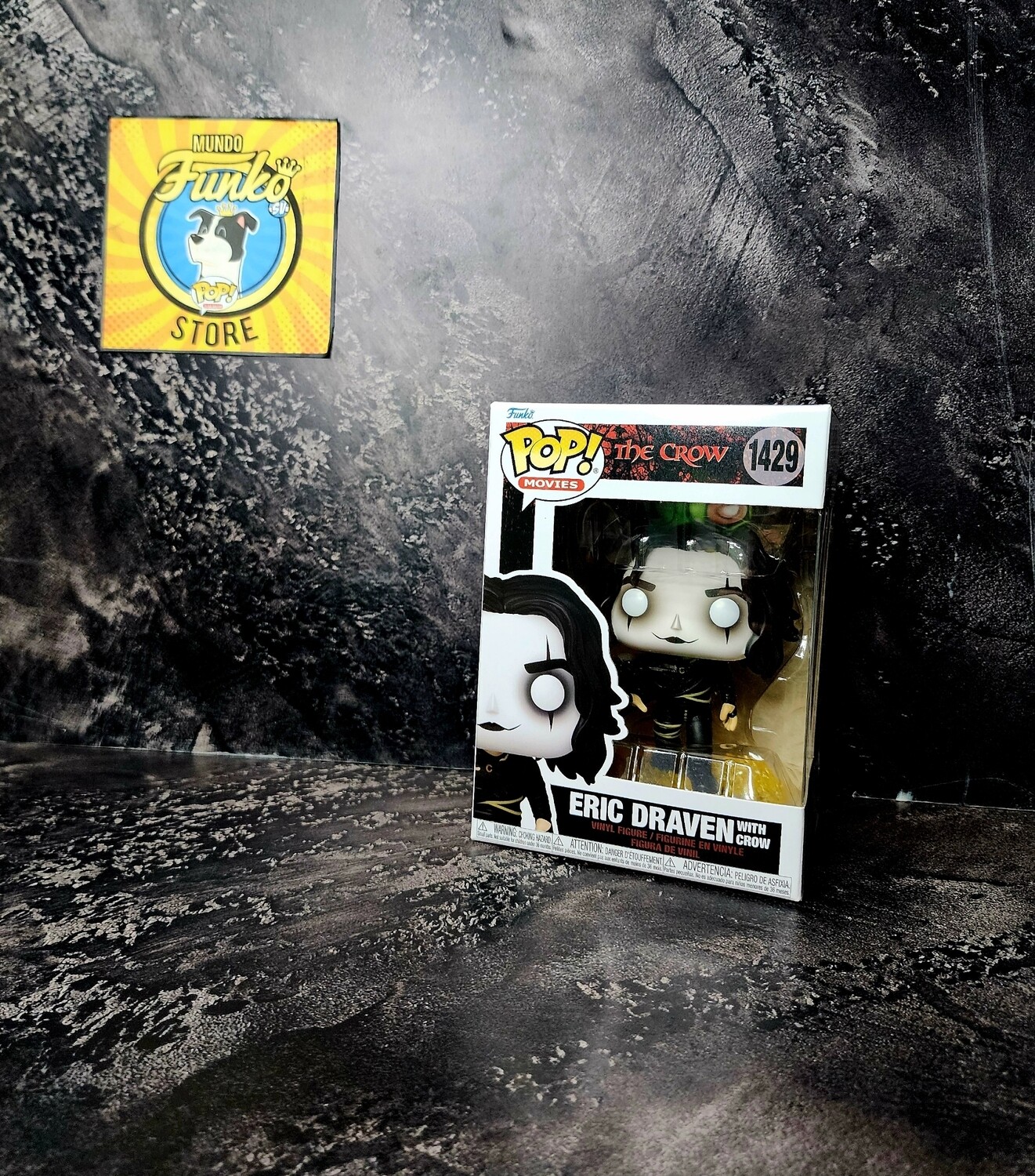 Funko pop! Eric Draven with crow