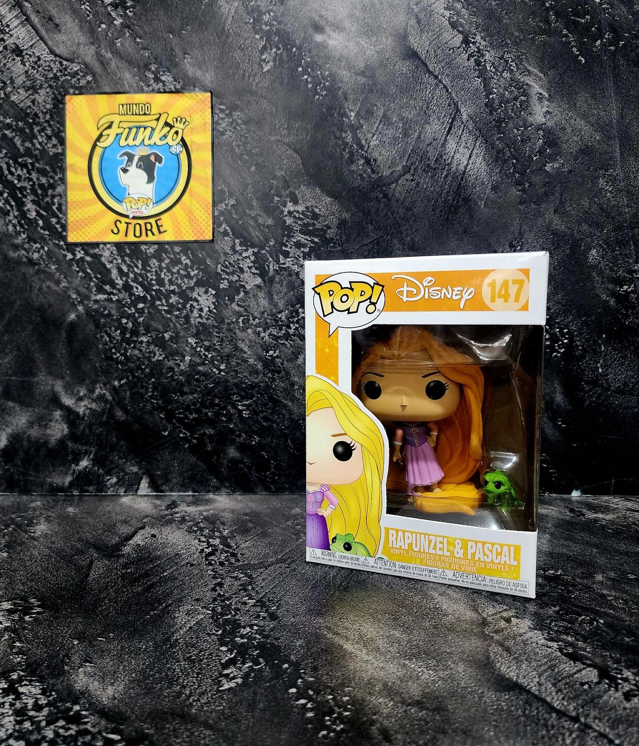 Funko Pop! Rapunzel y pascal