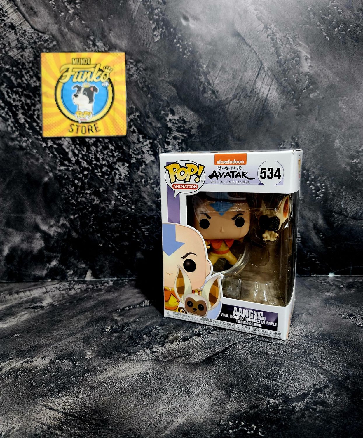 Funko Pop! Aang y Momo