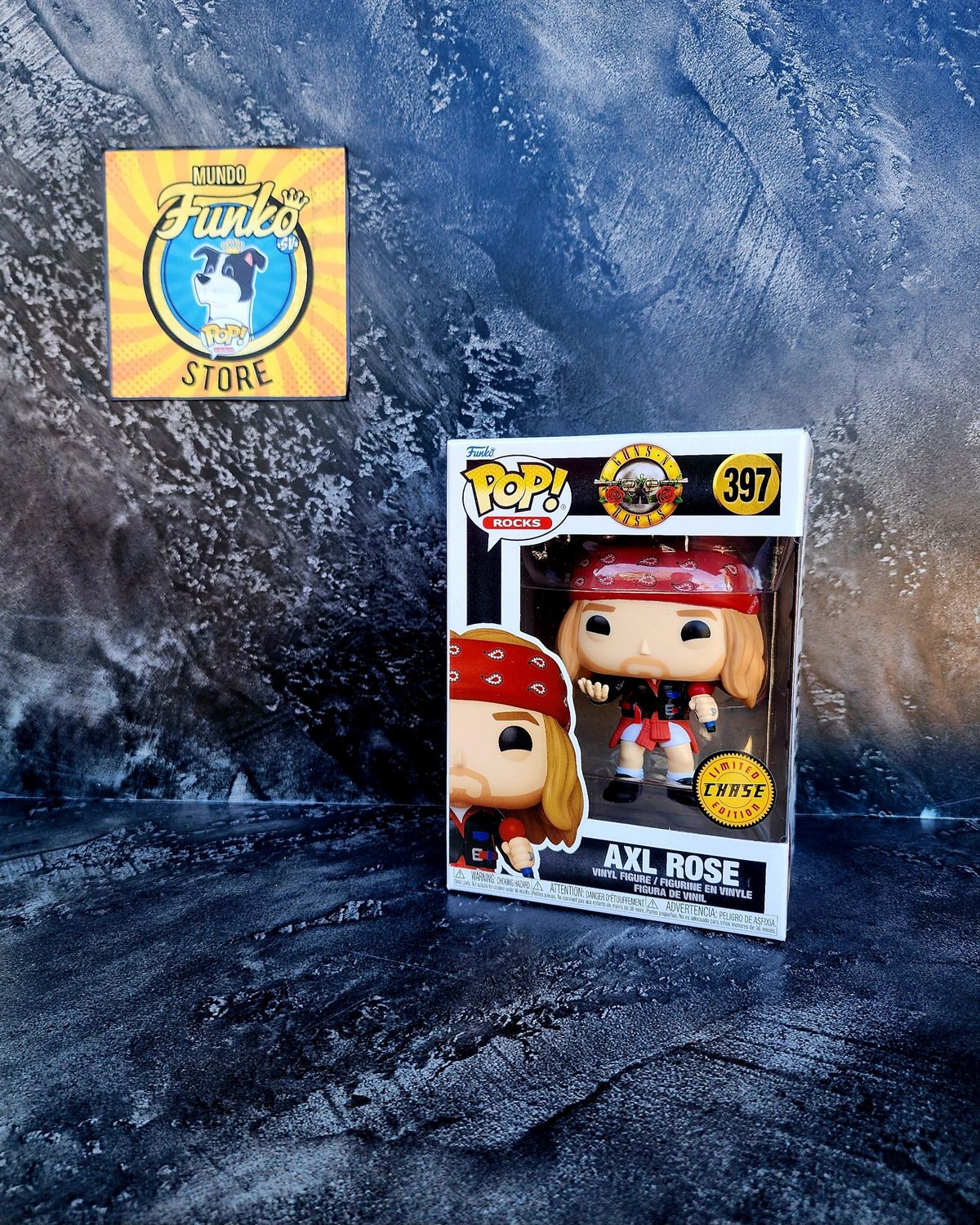 Funko pop! Axl Rose (CHASE)