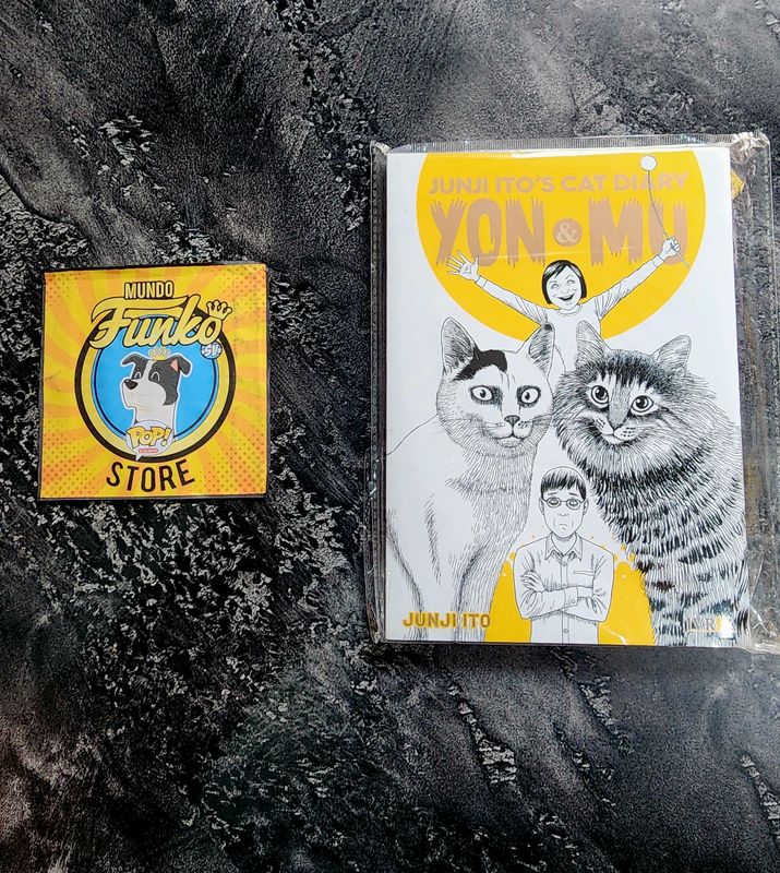 Manga Junji ito's Cat Diary Yon &amp; Mu