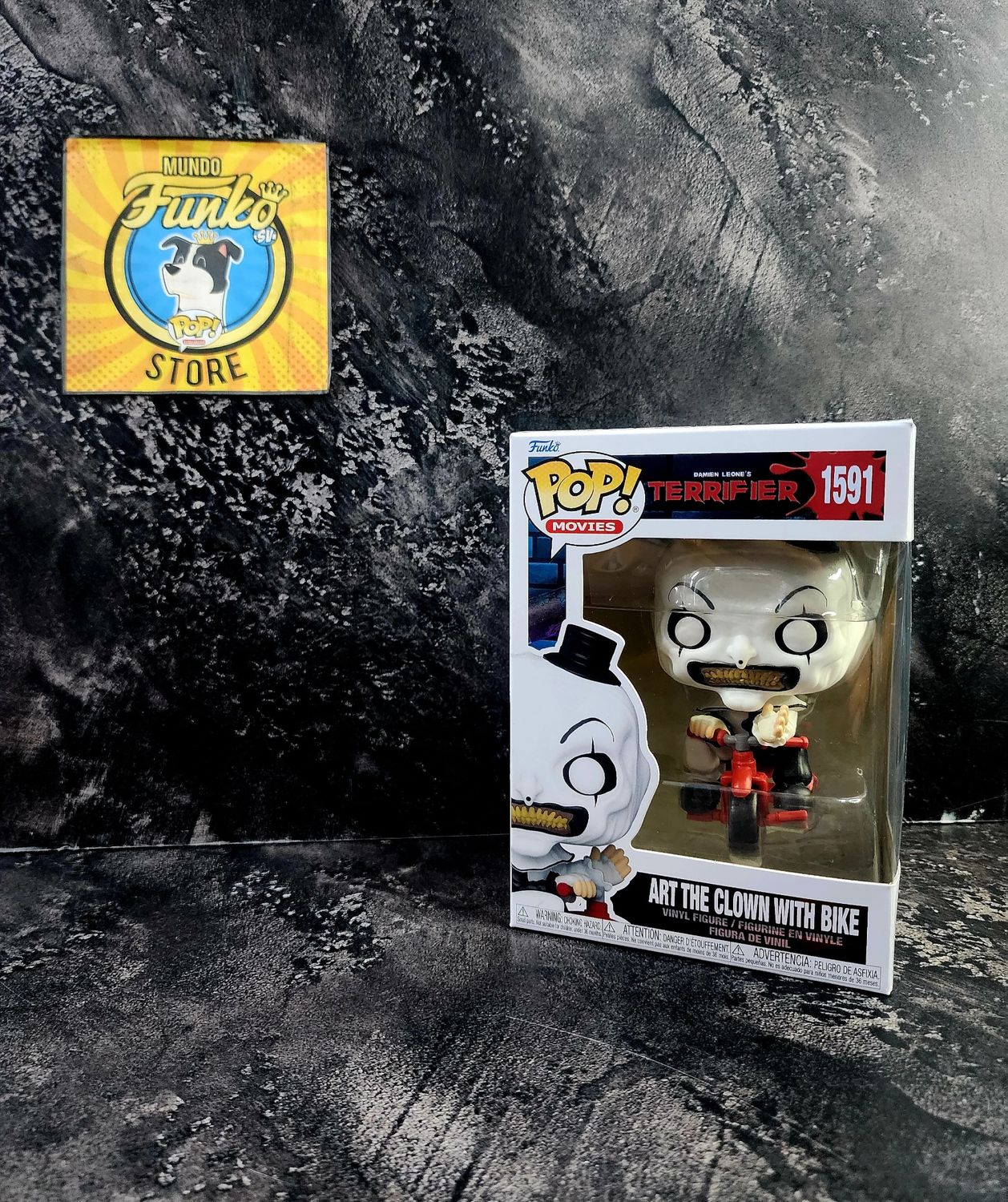 Funko Pop! Terrifier en bicicleta 