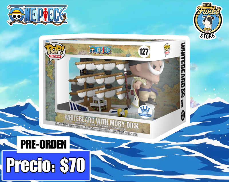 PRE-ORDEN Funko pop! Barba Blanca con Barco