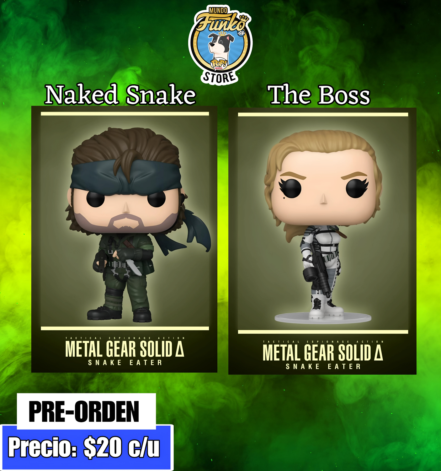 PRE-ORDEN Funko pop! Metal Gear Solid