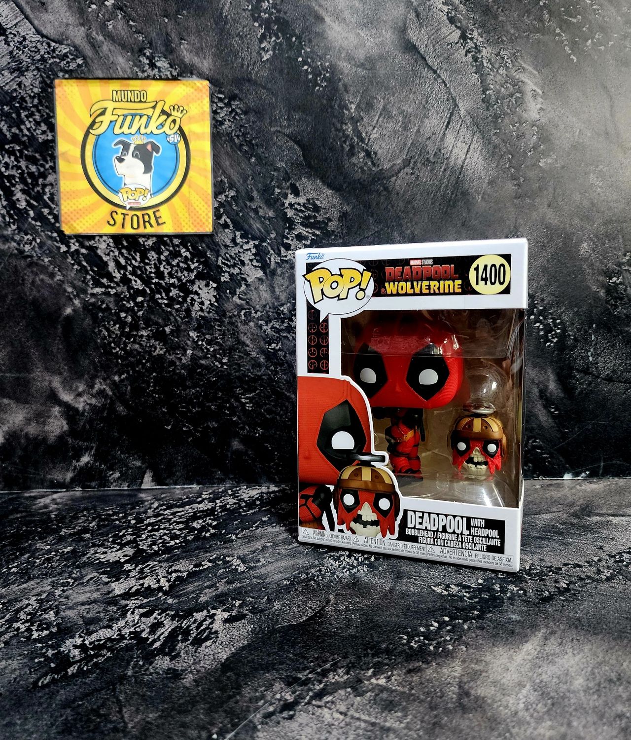 Funko Pop! Deadpool with headpool