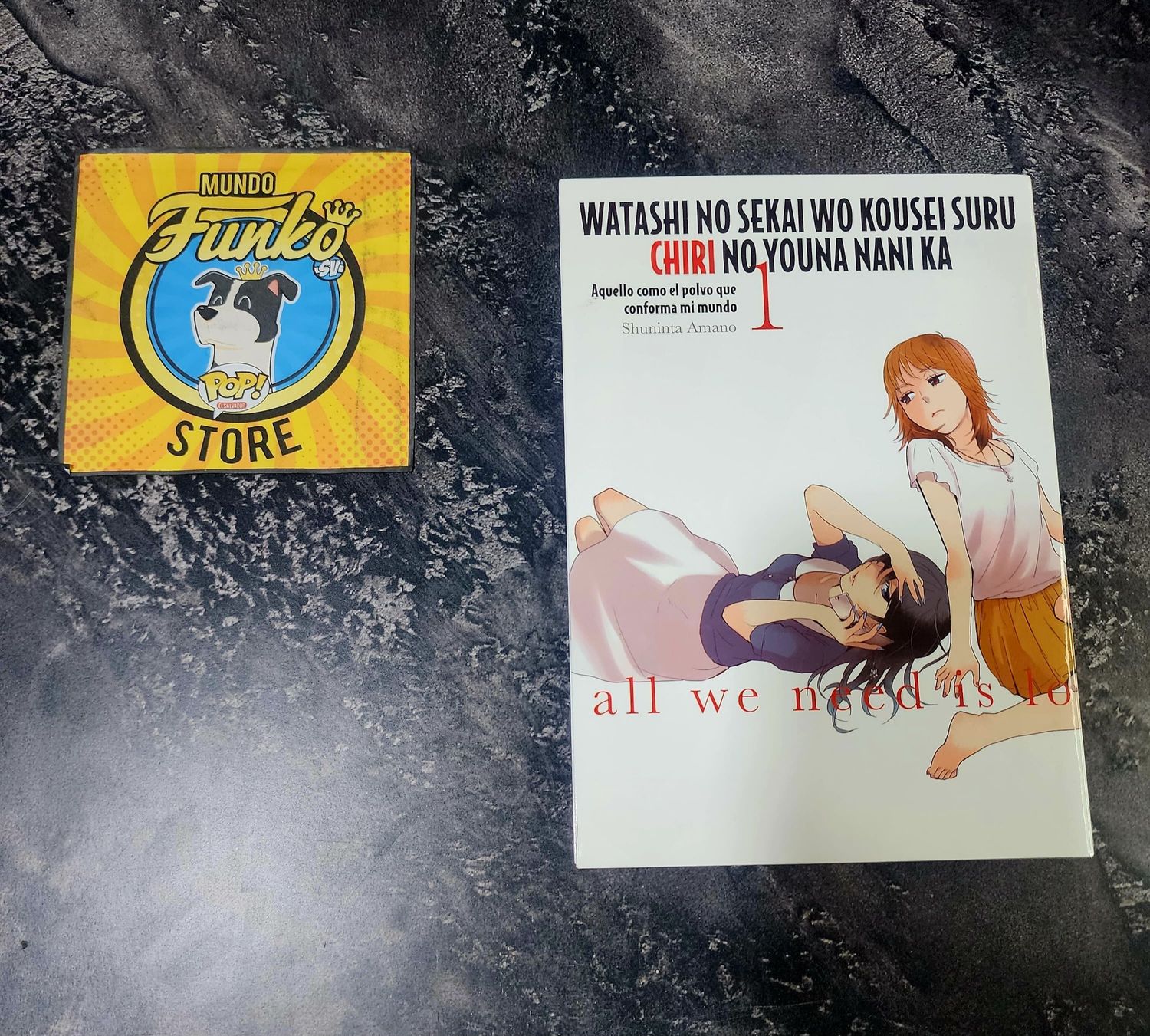 Manga Aquello como el polvo que conforma mi mundo #1