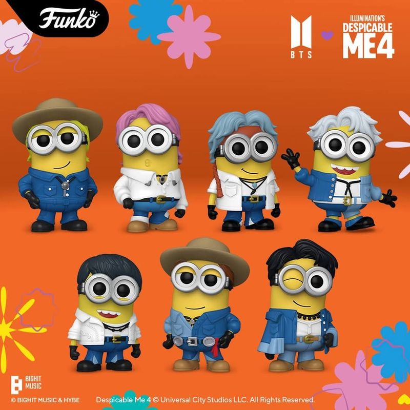 Funko pop! BTS Minions