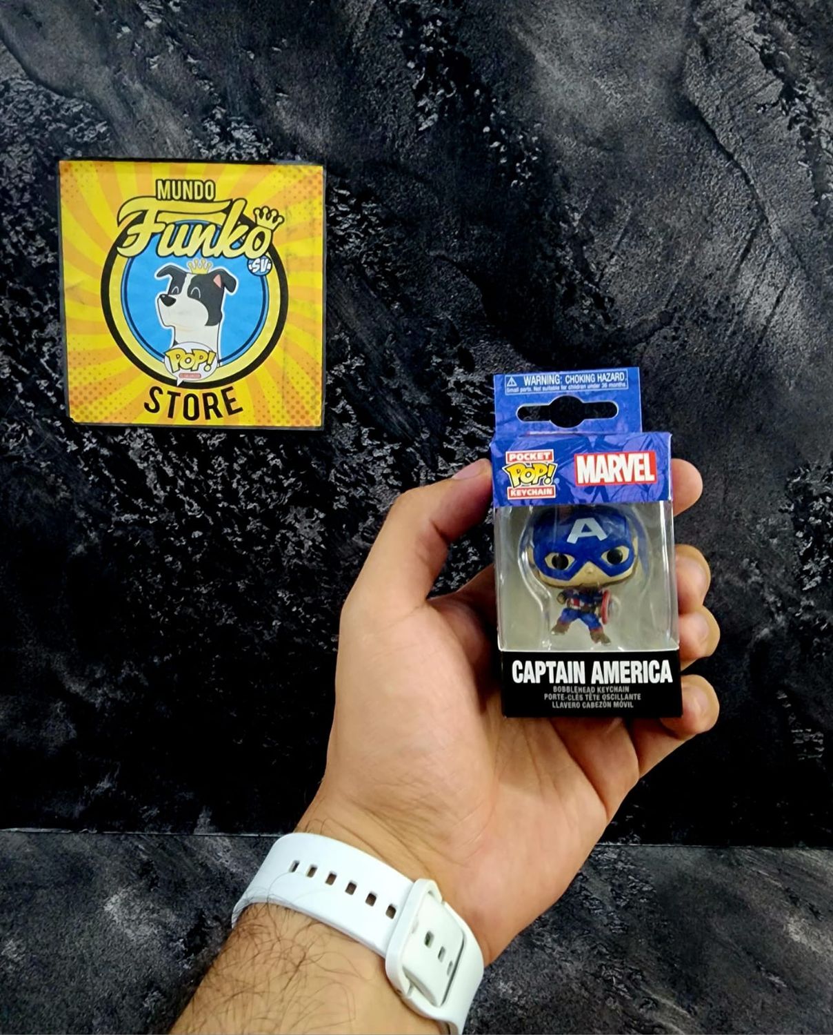 Funko llavero capitán américa
