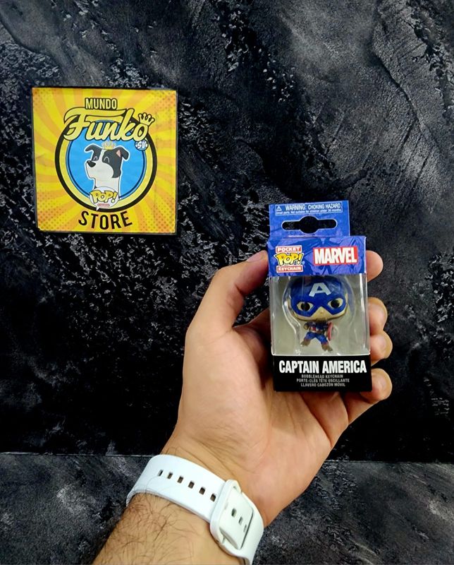 Funko llavero capitán américa