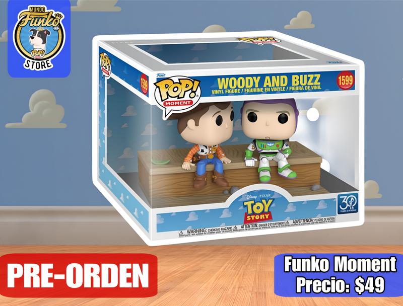 PRE-ORDEN Funko pop! Woody y Buzz