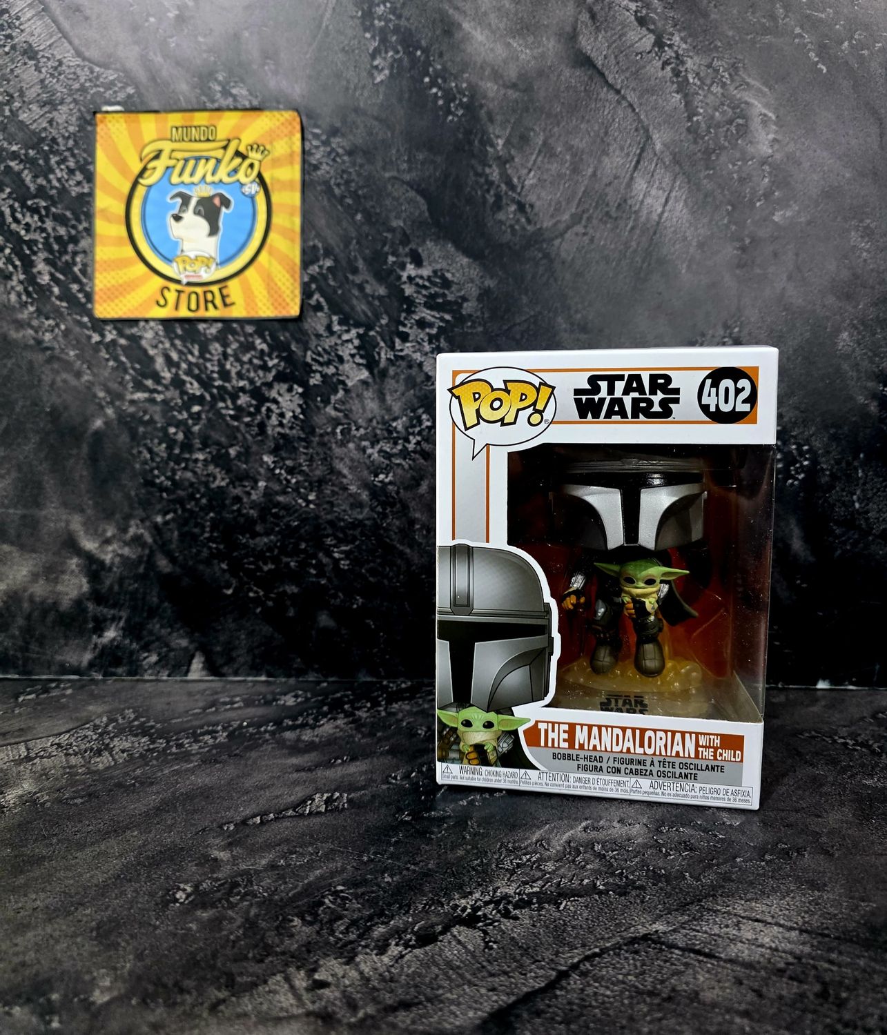 Funko Pop! The mandalorian With the child